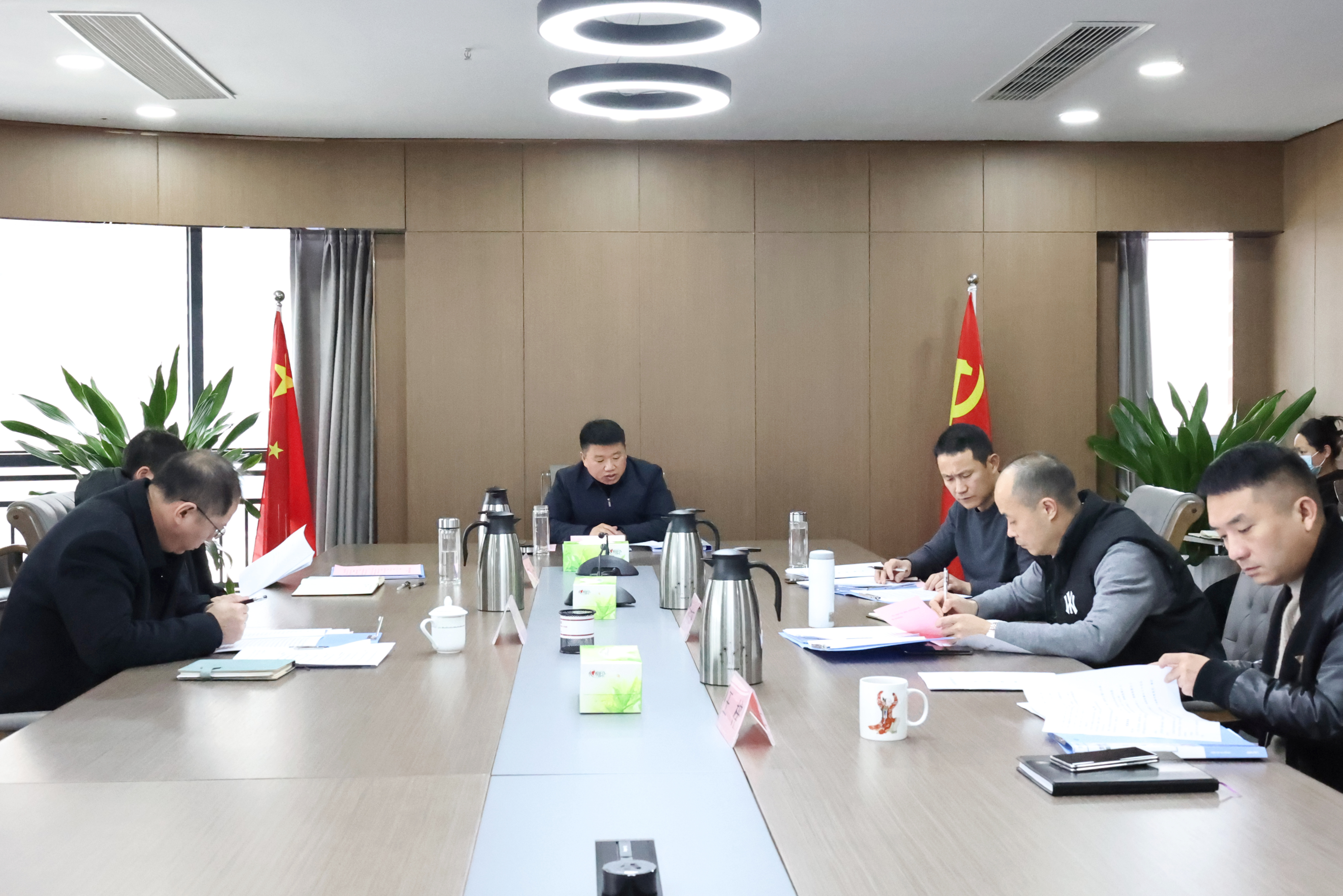 市國控集團召開專題會議，傳達學(xué)習(xí)省委書記尹弘在九江調(diào)研時的講話精神