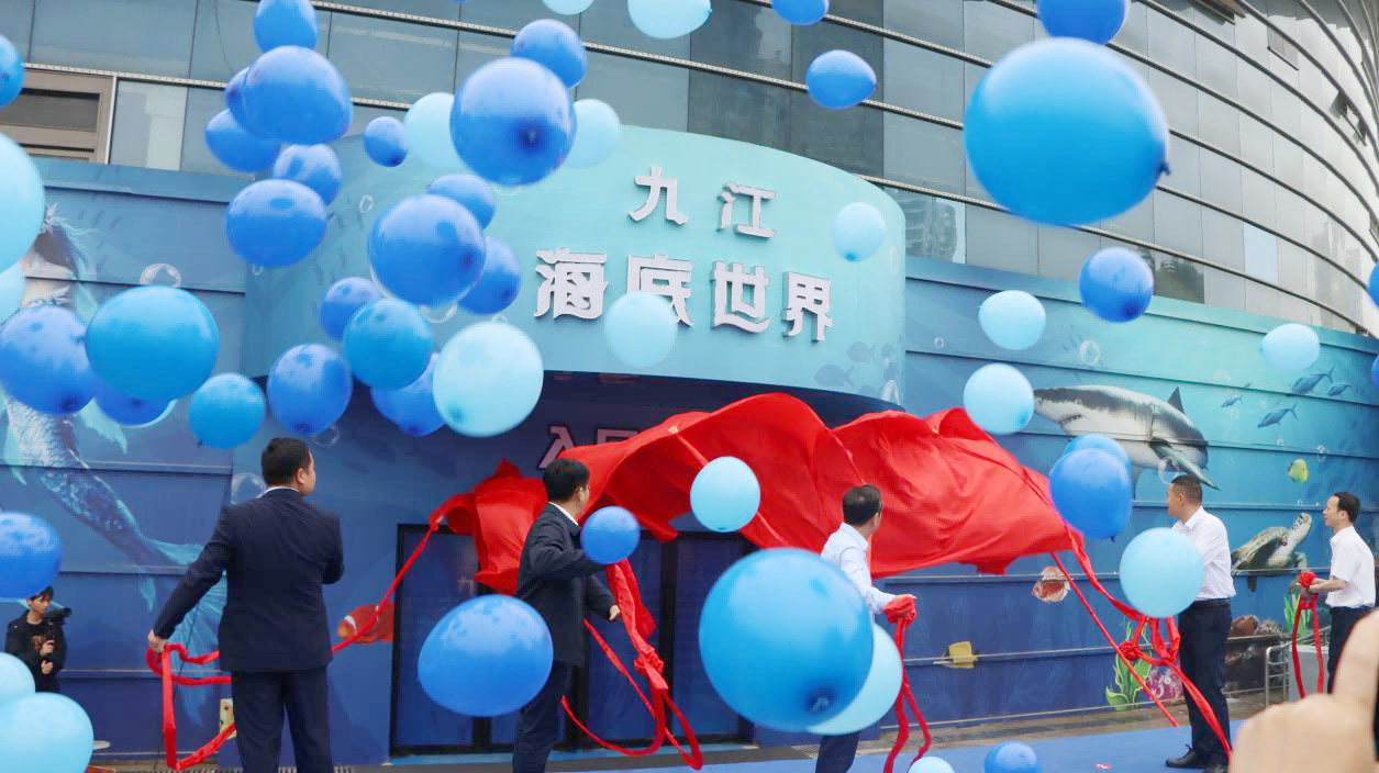 文旅新地標(biāo)！九江海洋文化公園正式開園