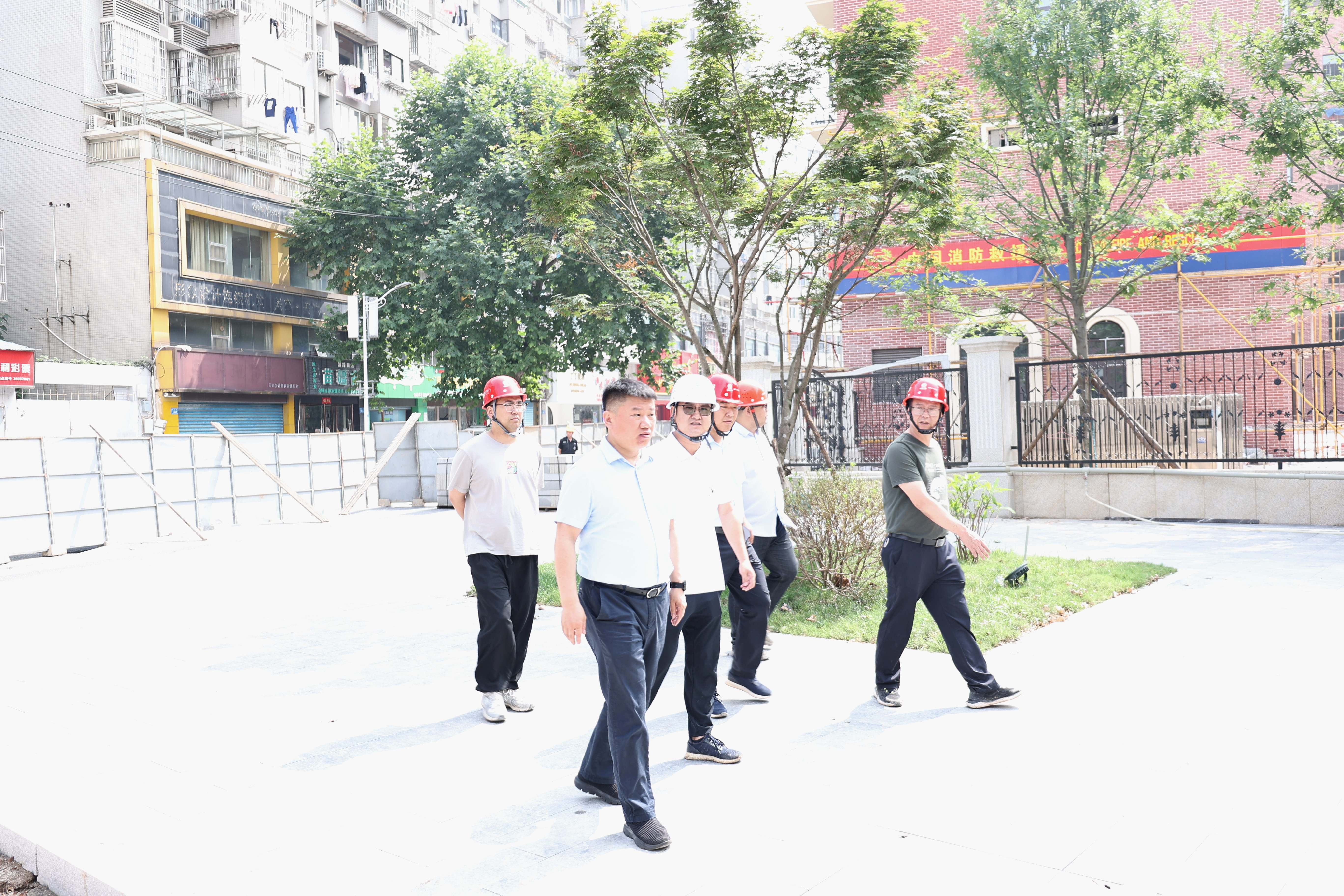 市國(guó)控集團(tuán)黨委書(shū)記、董事長(zhǎng)張志堅(jiān)督導(dǎo)檢查安全生產(chǎn)和文明創(chuàng)建工作