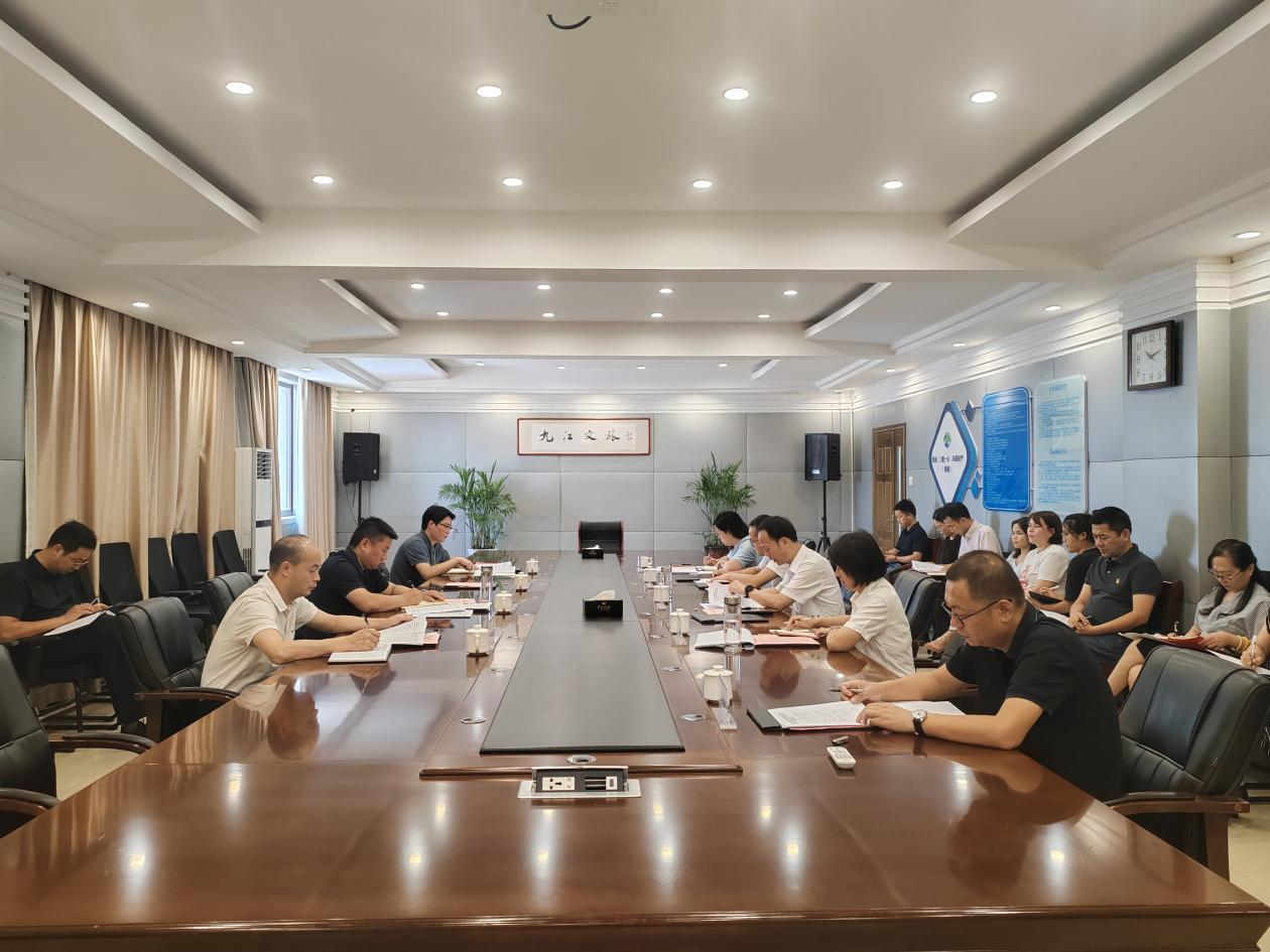 市國(guó)控集團(tuán)黨委書記、董事長(zhǎng)張志堅(jiān)赴市文旅集團(tuán)開展學(xué)習(xí)教育評(píng)估座談